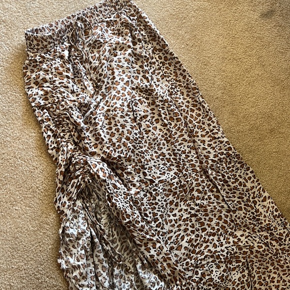 Traded Cheetah two piece skirt set boho spell style - Picture 7 of 12
